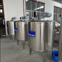 Équipement de pasteurisation automatique des aliments, stérilisateur de lait, de jus et de boissons HTST, haute efficacité, 1000L/H