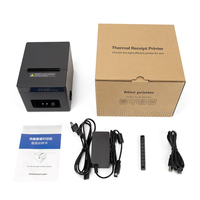 Impresora Térmica de Recibos T320, Impresora Térmica Directa de 80 mm con Puerto USB y LAN - Para Cocina, Comercio Minorista y Supermercados, Compatible con Mac y Windows