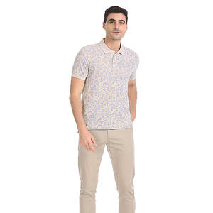 100% algodón de alta calidad antiarrugas 15 colores sólidos 260gsm peso pesado Piqué naranja equipo para Polo para hombres - Product Image 2