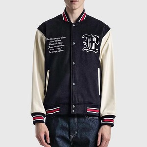 Chaqueta Universitaria de Invierno a Medida, Estilo Urbano, Detalles de Parches de Chenilla, Bordado de Alta Calidad, Diseño Universitario, Impermeable y Transpirable - Product Image 5