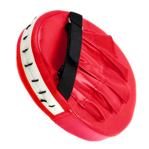 Top venta Kick Curved MMA artes marciales entrenamiento mano objetivo PAD mejor precio barato cuero boxeo Focus Pad - Product Image 6