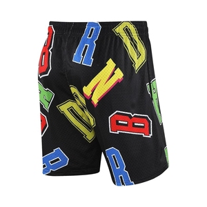 Pantalones cortos de cintura media para hombre de alta calidad sublimados personalizados al por mayor, pantalones cortos de malla polar de secado rápido de Maximize Wear - Product Image 3