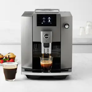 Máquina de café Espresso Latte de capuchino automática eléctrica profesional de alta precisión con tanque de leche precio barato