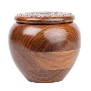 Rosewood cremation urns for human ashes funerals urns for dogs and cats custom pets cremation urns handcrafted wooden odyssey
