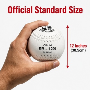Balle de Softball en Cuir PVC, Balle de Softball Tamanaco 120i Directement Usine, Balle de Softball Tamanaco 120d, Meilleures Ventes du Marché - Product Image 4