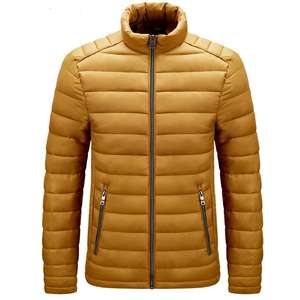 Chaqueta de burbuja con logotipo personalizado de alta calidad para hombre, chaqueta con logotipo personalizado de invierno cálido informal de tendencia de Pakistán - Product Image 6