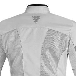 <b>Summer</b> Auto Racing <b>Jacket</b> for Men <b>Women</b> Waterproof Windproof Stand Collar Anti-Fall Motorcycle Riding Mesh Pattern Decorated - Product Image 4