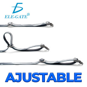 Set di Imbracature di Lusso in Nylon per Animali Domestici, Taglia Media, Traspirante, in Corduroy, Neoprene e Oxford, con Elegante Design a Fiocco, Semplice e alla Moda, per Cani e Gatti - Product Image 2