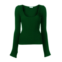 Pull décontracté en laine/cachemire mélangé pour femme, taille plus, épaisseur standard, avec logo sur le devant, fabriqué en Inde