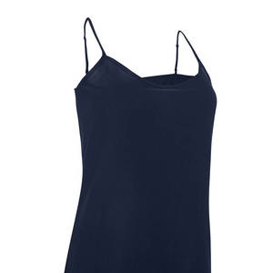 Robe de dessous en coton bleu marine - Tissu doux 100% coton - Product Image 3