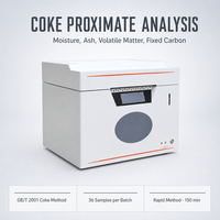 Analyseur automatique de proximats de charbon ODM/OEM pour laboratoire d'usine électrique – Test d'humidité, de cendres et de volatiles – Analyseur thermogravimétrique 36 échantillons