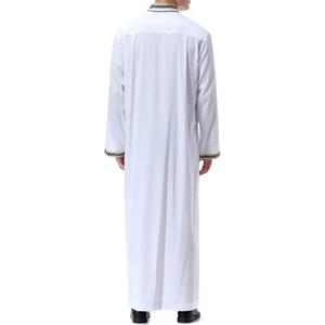 Vêtements arabes musulmans de haute qualité pour hommes Daffah Thobes Qamis Kaftan Jubba vêtements arabes musulmans habillés en gros - Product Image 2