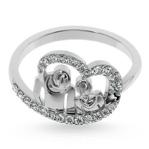 Cadeau de Nouvel An pour femmes avec bague en diamants naturels certifiés par le laboratoire Collection pour femmes certifiée IGI & Ingemco Prix de gros pour femmes - Product Image 2