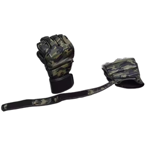 Top Essential Eco-Friendly Men's Active Wear Sólido Camo Style Boxeo MMA Guantes Último diseño hecho de cuero - Product Image 3