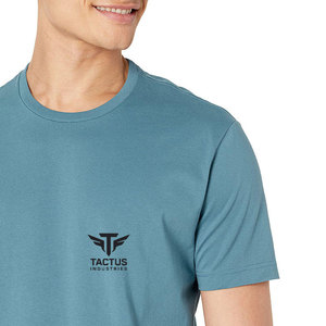 Camiseta Lisa de Corte Holgado para Hombre, 100% Algodón, Estilo Clásico Estampado, Logotipo Personalizado, Camiseta Básica para Hombre, Suministro al por Mayor - Product Image 6