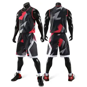 OEM Design personalizzato basket Short Jersey usura all'ingrosso prezzo stampato in bianco sublimazione abbigliamento sportivo uomo basket uniforme Set
