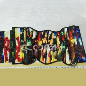 Corsé con Estampado de Cómics, Estilo Y2K, Corsé Sobre el Busto, Corsé Debajo del Busto, Logotipo Personalizado, Pedidos al por Mayor Disponibles al por Mayor - Product Image 4