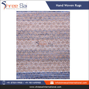 Alfombras de suelo para todas las estaciones lavables con diseño geométrico tejido a mano de material de algodón 100% de fabricante superior al mejor precio competitivo - Product Image 5