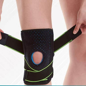 Soporte de rodilla ajustable Manga de estabilidad Nuevo diseño Mangas de rodilla Neopreno con mangas de rodilla de alta calidad - Product Image 5