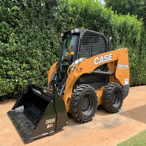 Mini-chargeuse sur pneus, mini-excavatrice, engin de chantier, tracteur chenillé puissant - Product Image 4