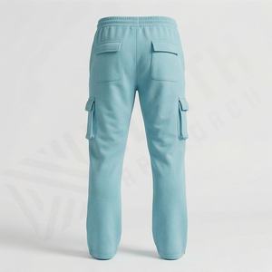 <b>High</b> Quality Custom Heavyweight Trouser For Men 100% Cotton Acid Wash Heavy Weight Men Pants And Trouser <b>Low</b> MOQ Vintage Bottoms - Product Image 2