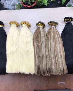 I tip super double décolorant de luxe pour cheveux blonds 100% cheveux vietnamiens de BigG Hair - Product Image 1