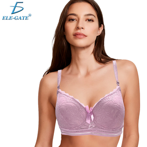 Reggiseno Push-Up Senza Ferretto con Spalline Regolabili e Chiusura a Gancio, Comodo e Traspirante in Cotone e Poliammide, Imbottito e Senza Ferretto - Product Image 1