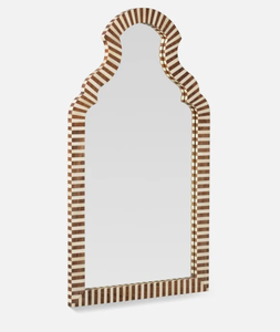 Cadre de miroir en bois de conception moderne fait à la main par Craft Emporium en bois de manguier/acacia pour la maison, le bureau, la salle d'exposition, usage décoratif pour les mariages - Product Image 4