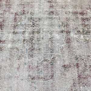 พรมขนาด 5.9x7.3 ฟุต, พรมวินเทจตุรกี, พรมโมร็อกโกสีแดงน้ำเงิน - Product Image 3