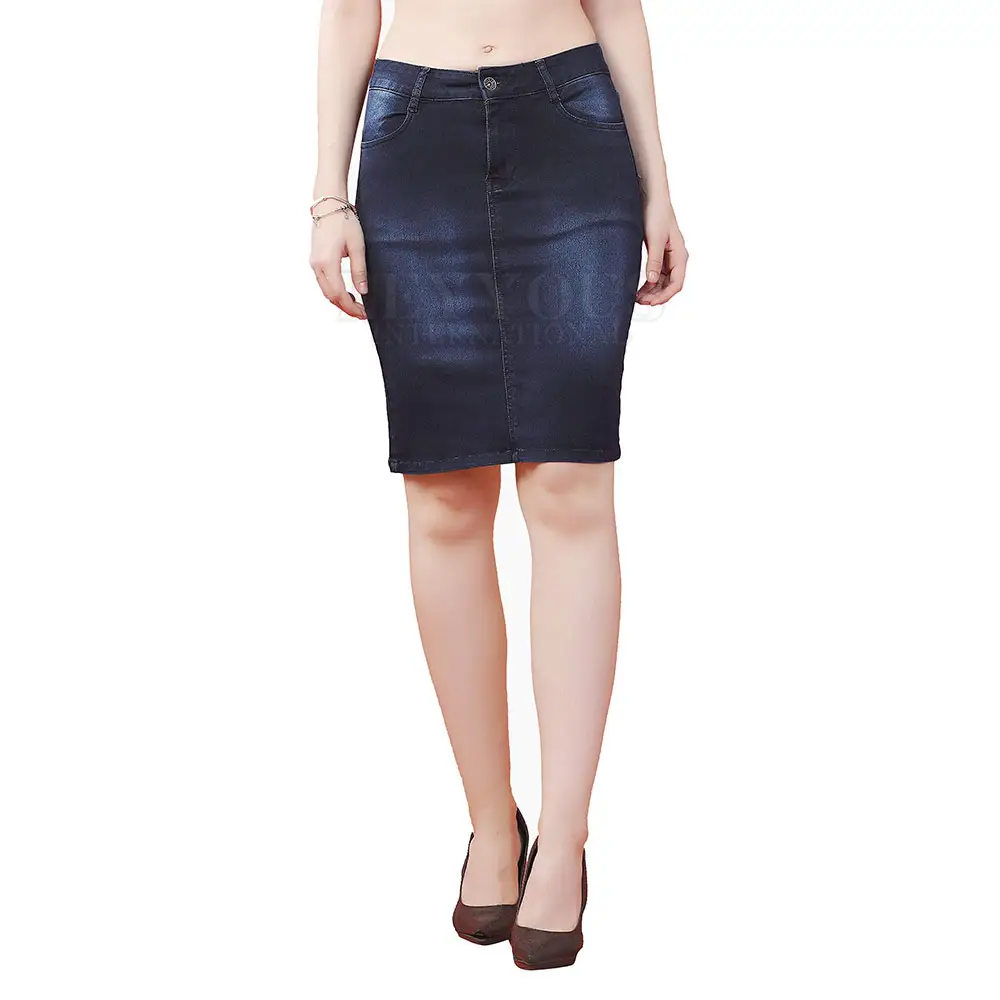 Saias curtas personalizadas feitas sob medida com o seu próprio design, comprimento até a cintura média, saias jeans femininas de pouco peso, melhor design, 2024