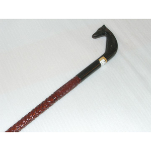 AYAANS CREATIONS Cannes de marche en bois de luxe fabriquées à la main de haute qualité pour la vente en gros en laiton incrusté bâton de marche en bois - Product Image 1