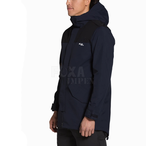2024 veste de pluie imperméable abordable pour la randonnée veste d'alpinisme coupe-vent imprimée personnalisée pour hommes - Product Image 3
