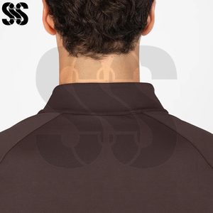 Vêtement de base équestre pour homme de qualité supérieure, antibactérien, à séchage rapide, mélange polyester/spandex, vêtements de sport pour l'équitation - Product Image 6