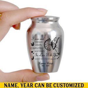 ของขวัญที่ระลึกสำหรับคู่รักคู่รักในสวรรค์ของขวัญที่ระลึกสำหรับการสูญเสียสามีในสวรรค์ของที่ระลึกของขวัญสำหรับแม่ม่ายกำหนดขนาดเองได้โกศเงิน - Product Image 5