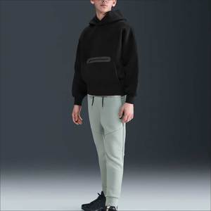 Vêtements de sport Denish, sweat-shirt surdimensionné lourd de 350 g, 100 % coton, polaire doux, pull unisexe décontracté, automne, broderie OEM - Product Image 3