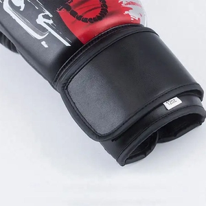 ถุงมือมวยไทย6oz 10oz ถุงมือ MMA หนัง PU สำหรับใช้ในยิมและเล่นกีฬา - Product Image 5
