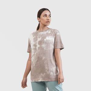 Shibori <b>Brown</b> Gymnastics Tee - Product Image 1