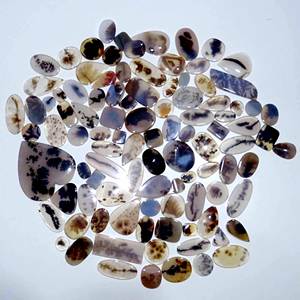 Vente en gros de cabochon en agate dendritique Shazar Agate dendritique Shazar de qualité supérieure en forme de mélange de pierres précieuses en vrac pour la fabrication de bijoux - Product Image 4