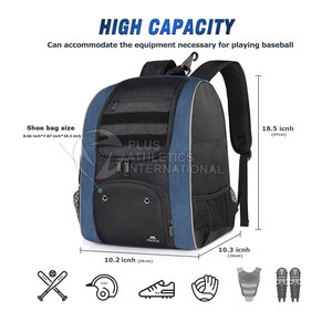 Sac de baseball de grande capacité personnalisé de haute qualité à usage extérieur sac de baseball étanche fabriqué au Pakistan - Product Image 5