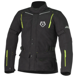 แจ็กเก็ตมอเตอร์ไซค์สำหรับผู้ชายและผู้หญิงอุปกรณ์มอเตอร์ไซค์มีแผ่นรองป้องกันระบายอากาศผ้า Cordura ช่วยเพิ่มการมองเห็นในเวลากลางคืน - Product Image 4