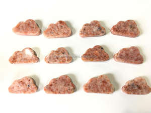 Superventas al por mayor Feng Shui piedra solar Natural tallada en forma de nube para decoración del hogar Reiki recuerdo curativo Feng Shui - Product Image 3