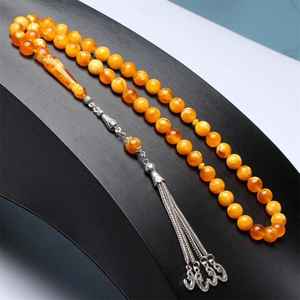 Best Price Tasbeeh Handmade Indian Prayer Beads with Musmi Resin for Spiritual Use & <b>Islamic</b> <b>Gifting</b> - Product Image 3