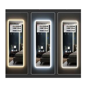 BONG SEN Miroir classique intelligent Construction industrielle civile Miroir tactile de salle de bain multifonctionnel décoratif en verre haute définition - Product Image 1