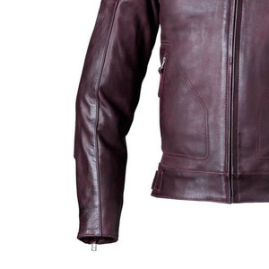 Chaqueta de Carreras Personalizada de Cuero Genuino para Hombre, con Logotipo Personalizado, Estilo Urbano, Resistente al Viento, Ecológica, de Secado Rápido y Transpirable - Product Image 5
