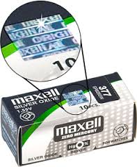 watch battery maxell japan 621 626