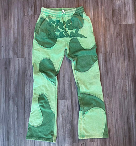 Custom Sweatsuit Pullover Hoodie and Sweatpants <b>Set</b> 100% Cotton Heavyweight Cut <b>Sew</b> Patch Embroidery Tracksuit for Men - Product Image 4