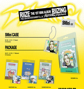 RIIZE - [ RIIZING ] 1er mini-album RRR EDITION (version SMINI) Album KPOP Best Seller en Corée - Product Image 4