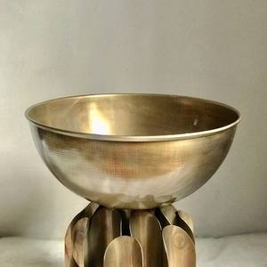 Jardinière en métal Pot de fleur fer laiton antique tailles idéal décor à la maison idéal pour les plantes d'intérieur Pot en métal - Product Image 2