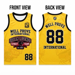 Custom Sublimation Jersey 100% Polyester 160 GSM Teal Green White <b>Orange</b> <b>Tank</b> <b>Top</b> Digital Printing Rhinestone Graphics Quick Dry - Product Image 5