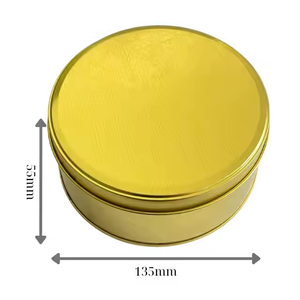 กล่องดีบุกโลหะบรรจุอาหารเกรดอาหาร OEM สามารถปรับแต่งได้กล่องของขวัญเปล่าสำหรับลูกอมเคี้ยวหมากฝรั่งน้ำตาลและช็อกโกแลตคุณสมบัติรีไซเคิลได้ - Product Image 4